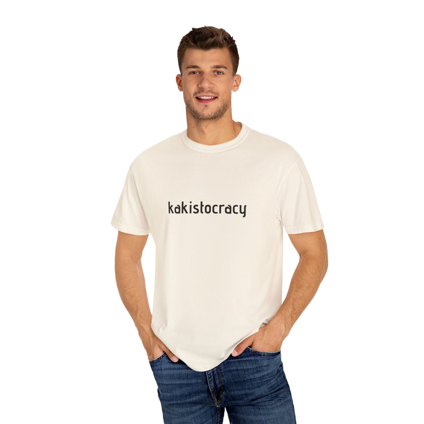 Kakistocracy Unisex Garment-Dyed T-Shirt - Meaningful Political Statement Tee
