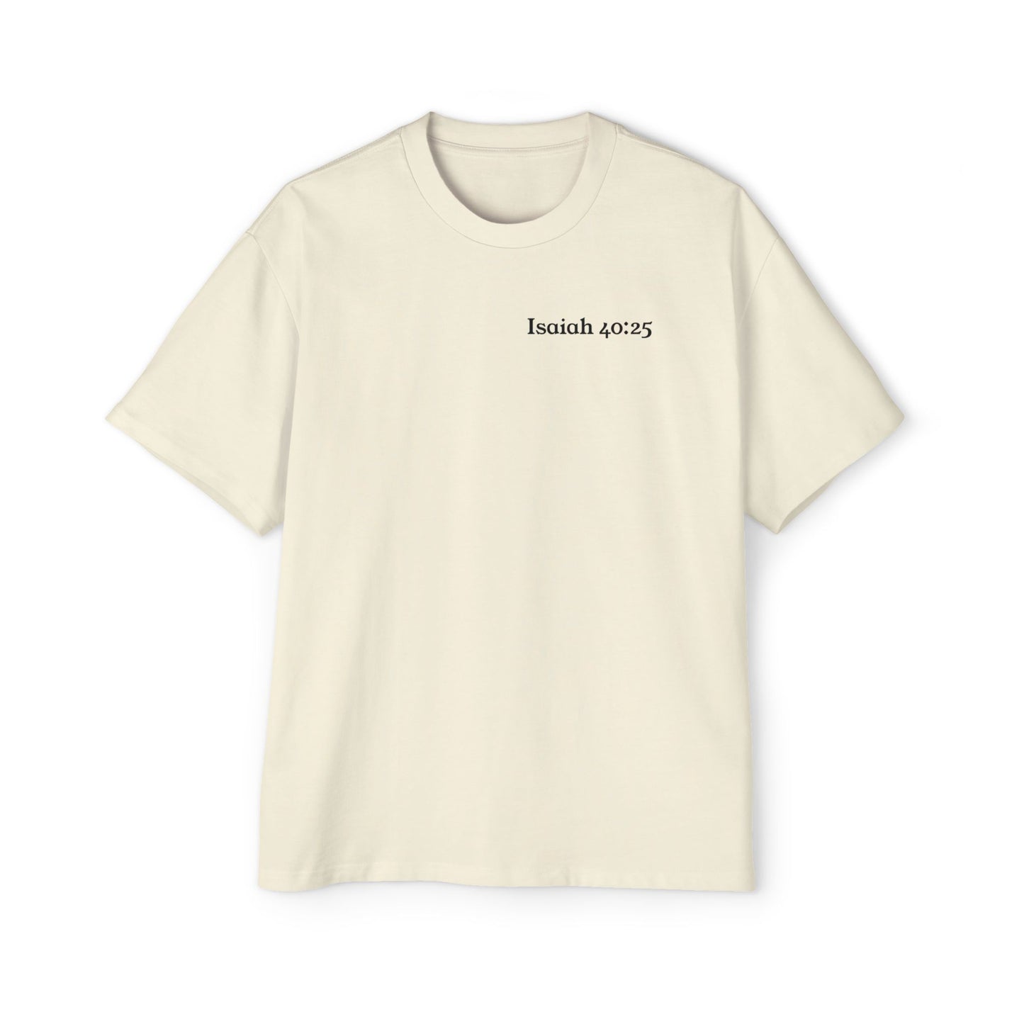Copy of Faith-Inspired Oversized Tee - Perfect for Dads, Sons, and Family Gatherings, Comfortable Casual Wear, Gift for Father's Day, Spiritual