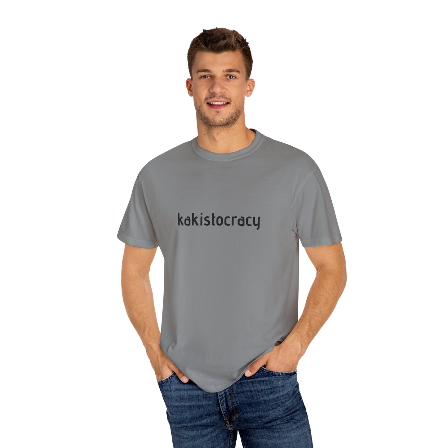 Kakistocracy Unisex Garment-Dyed T-Shirt - Meaningful Political Statement Tee