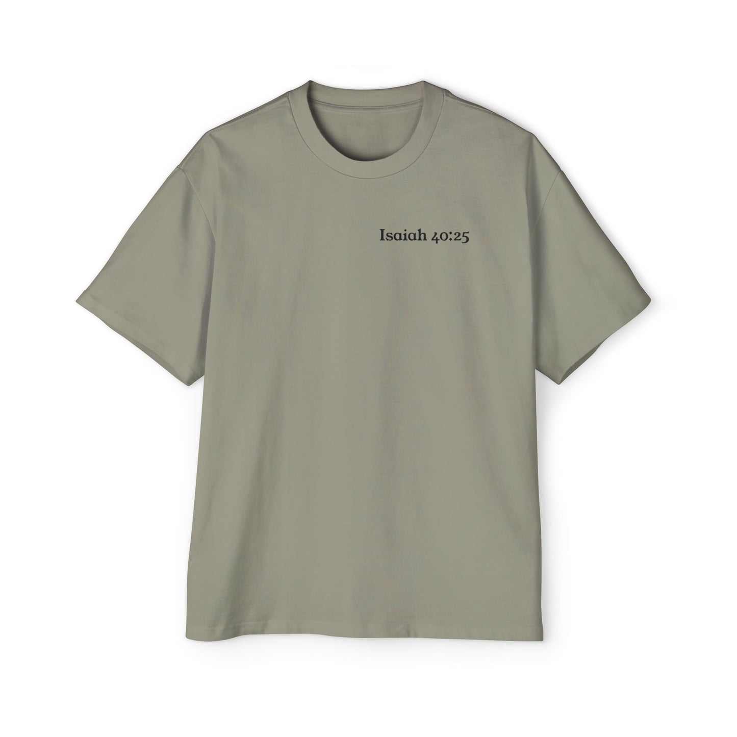 Copy of Faith-Inspired Oversized Tee - Perfect for Dads, Sons, and Family Gatherings, Comfortable Casual Wear, Gift for Father's Day, Spiritual