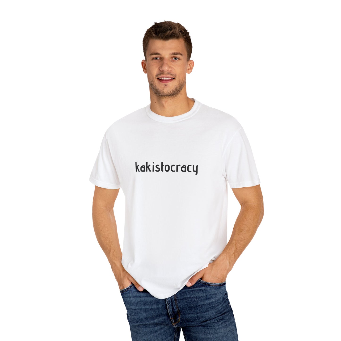 Kakistocracy Unisex Garment-Dyed T-Shirt - Meaningful Political Statement Tee
