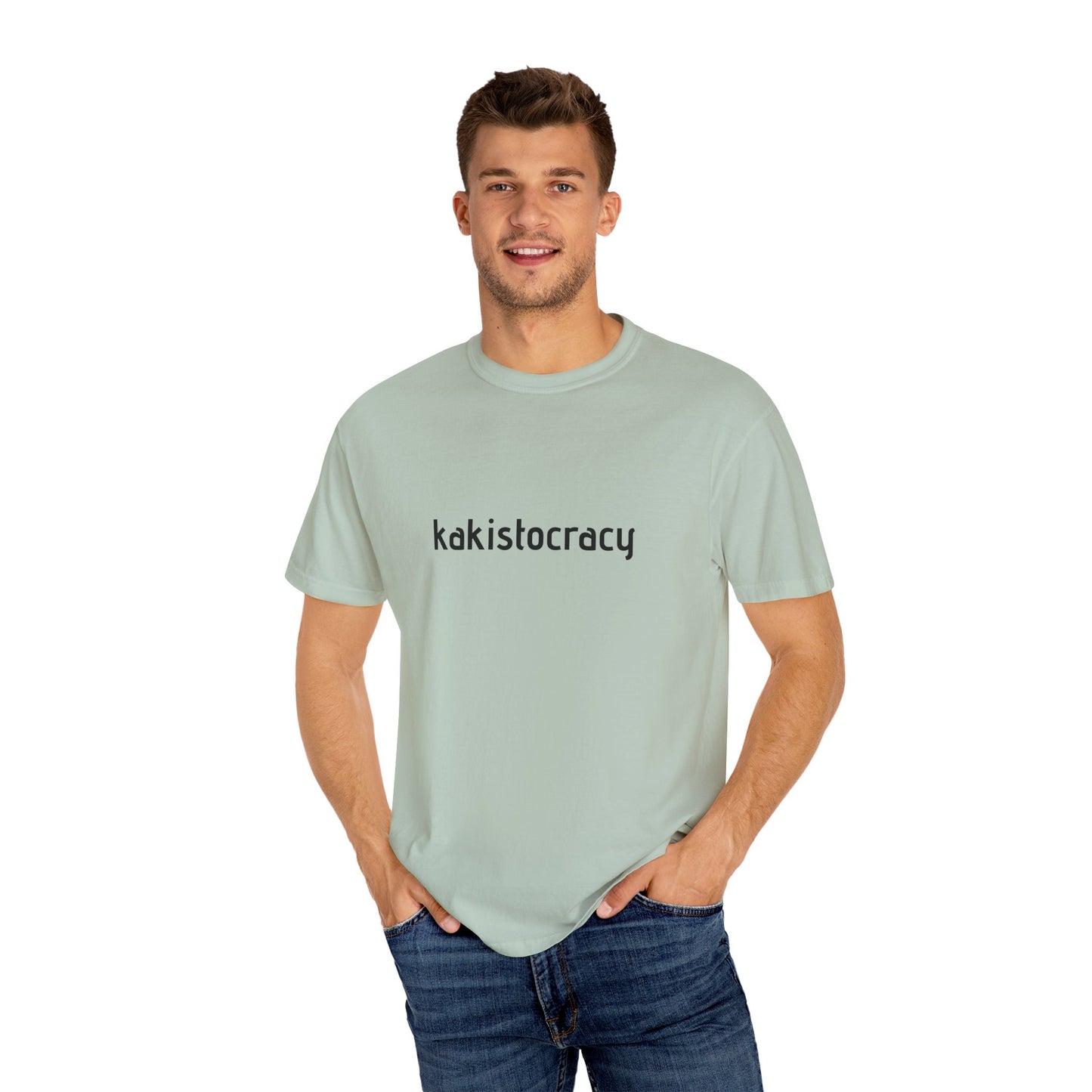 Kakistocracy Unisex Garment-Dyed T-Shirt - Meaningful Political Statement Tee